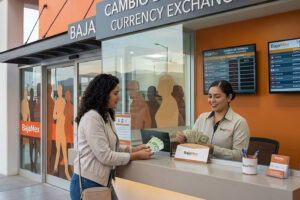 Currency Exchange at the Mexico Border