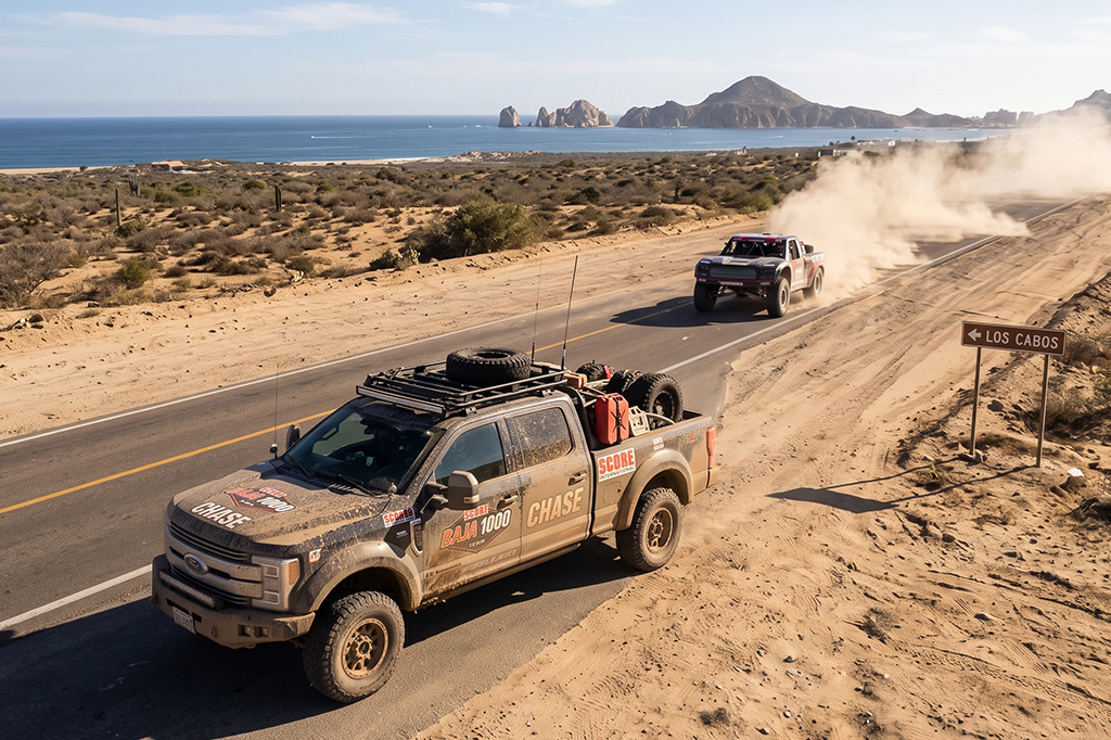 SCORE Baja 1000 2026 Preview: Driving to Los Cabos, Chase Vehicles, and Insurance